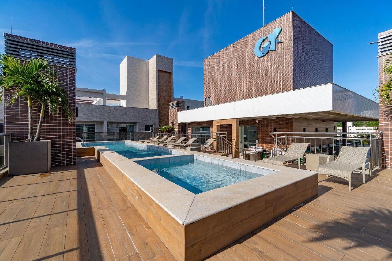 Porto Madero - Apartamento Alto Padrao Em Condo Com Piscina Bombinhas Esterno foto